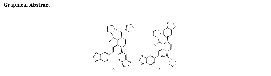 Isolation, characterization and semi-synthesis of natural products dimeric amide alkaloids